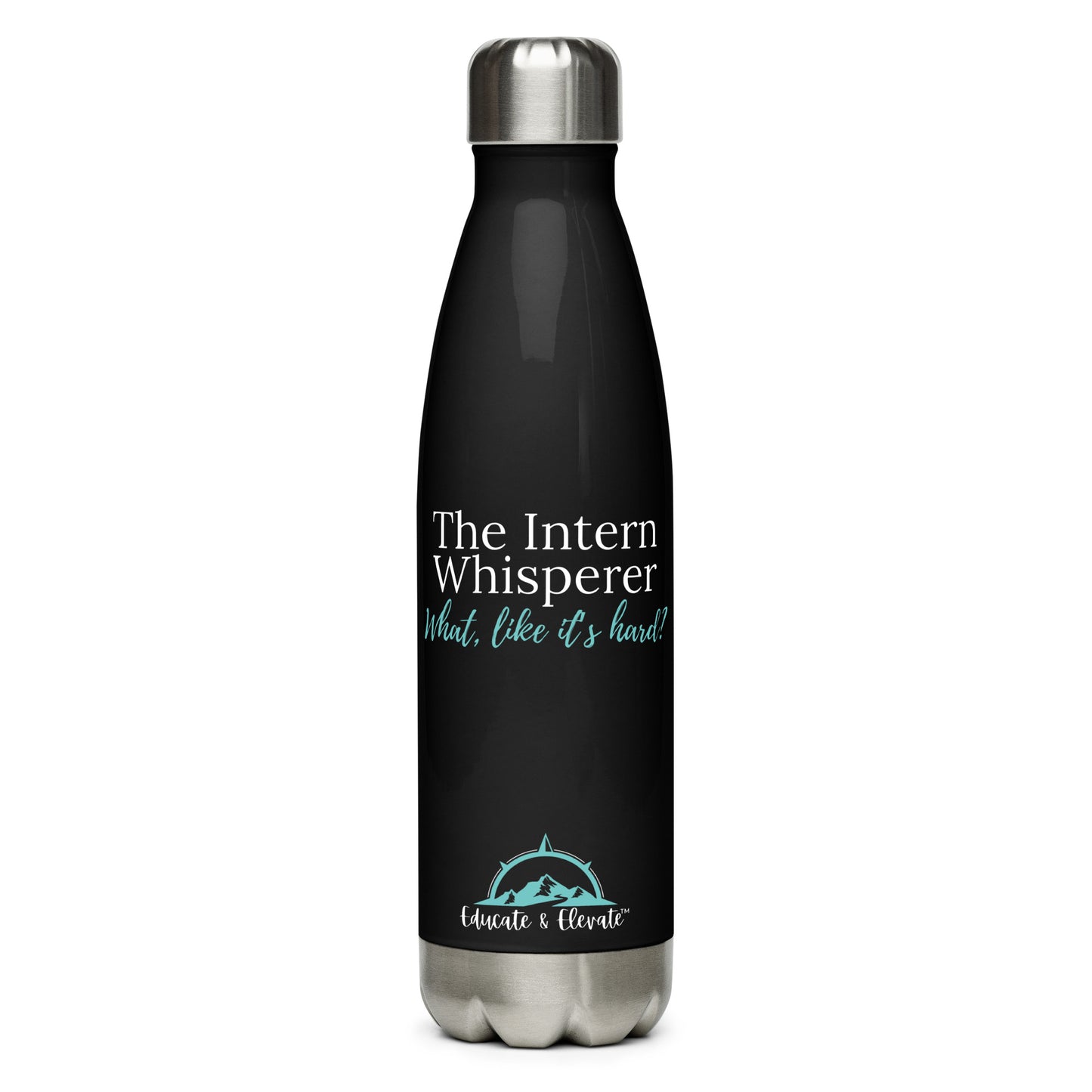 The Intern Whisperer Stainless Steel Water Bottle
